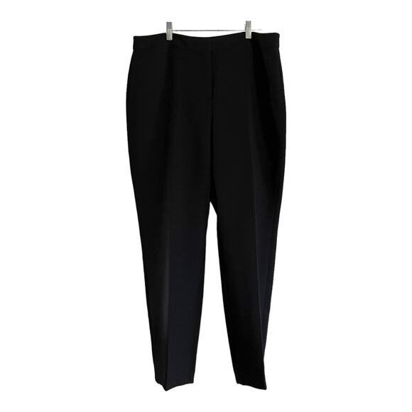 Talbots Pants - Women's Talbots Curvy Dress Pants Black Trousers Office Pants 12